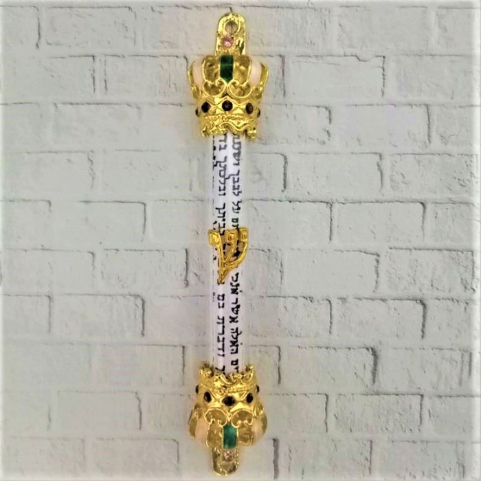 Hiasan Pajangan Dekorasi Pintu Rumah Mezuzah Souvenir Rohani Profetik Kristen