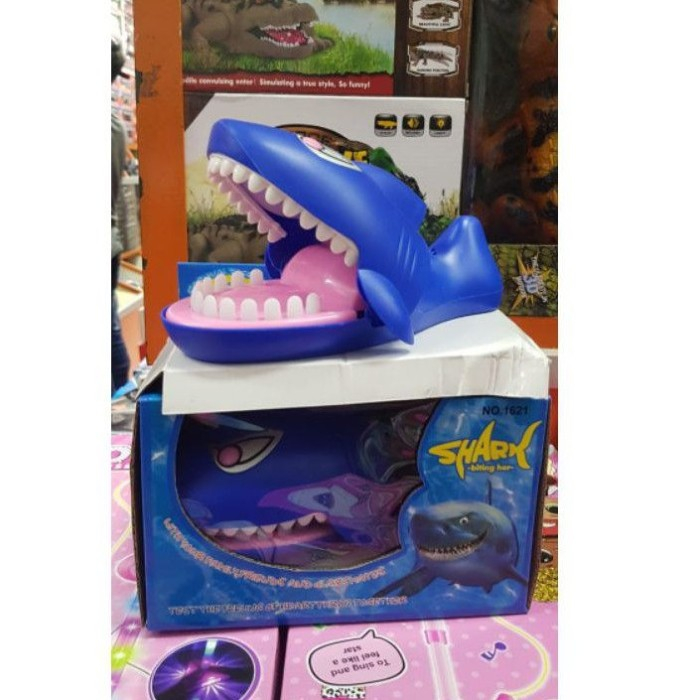 Mainan Shark Game Prank / Mainan Gigit Ikan Hiu / Mainan Hiu