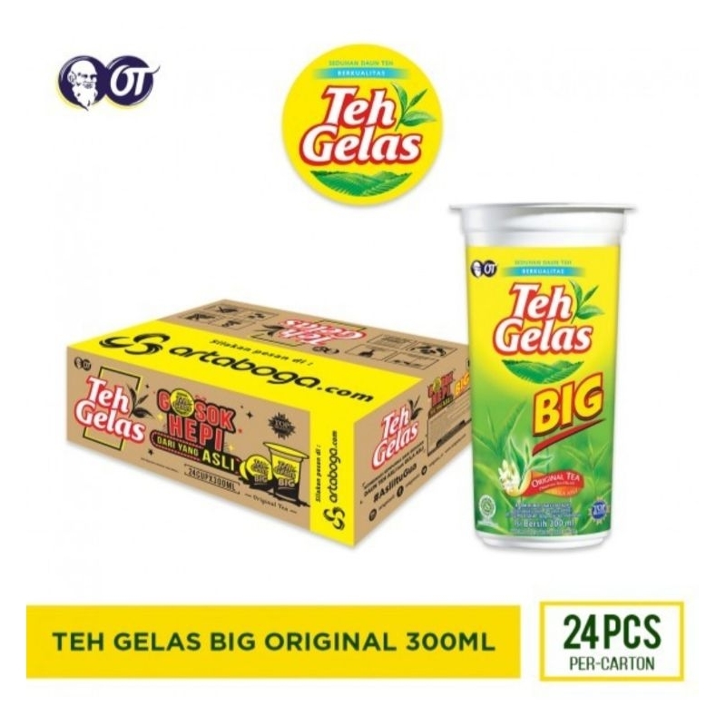 

TEH GELAS BIG ORIGINAL 1 DUS