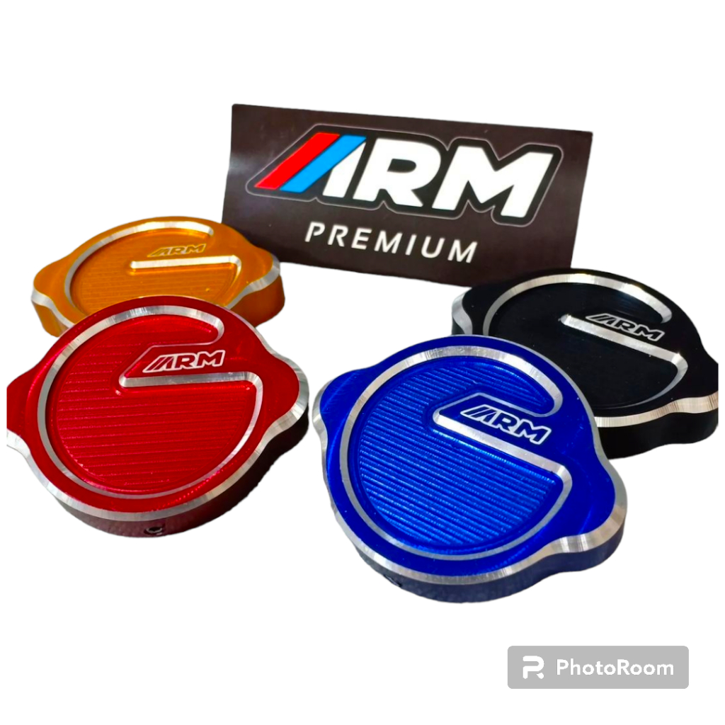 COVER TUTUP RADIATOR ARM CNC | TUTUP RADIATOR ARM RADIATOR CAP ARM BEAT GENIO | SARUNG PENUTUP RADIA