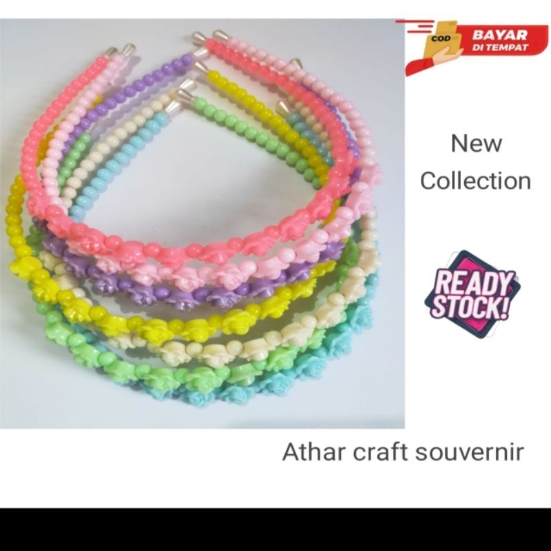 Bando Korea Manik bunga / Bandu mutiara Bando mute murah