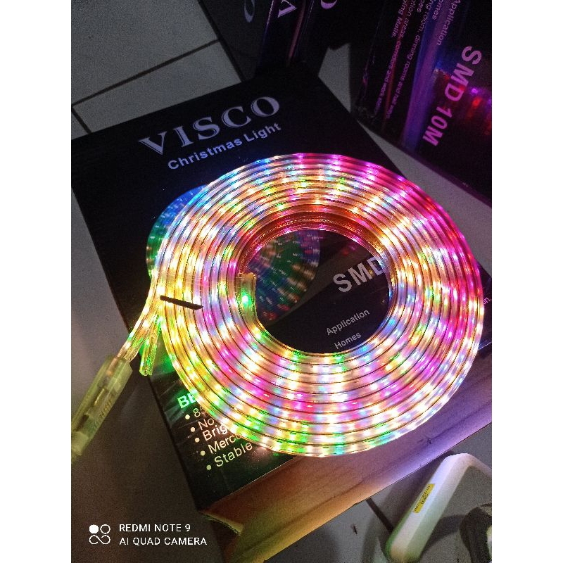 lampu led strip warna warni -+8