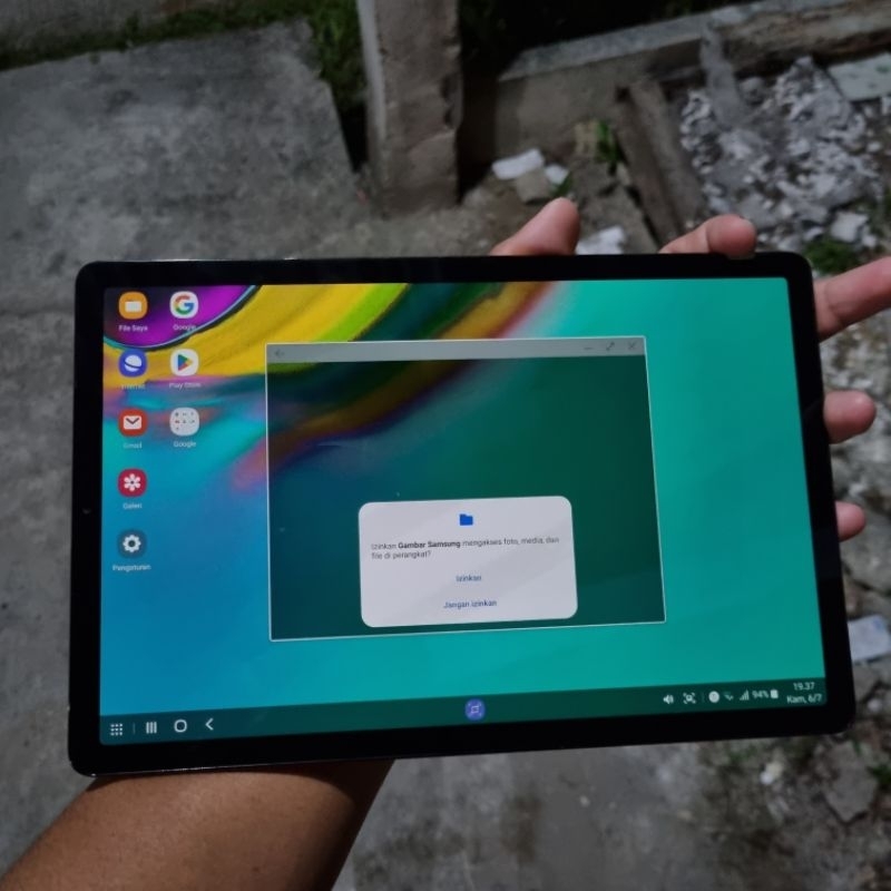 Samsung Galaxy Tab S5e EX Resmi SEIN Normal No Minus