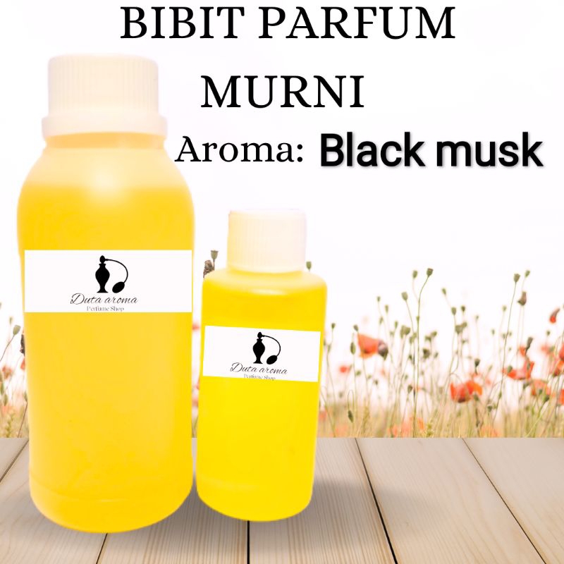 Bibit parfum murni Black Musk 100 ml kemasan repack