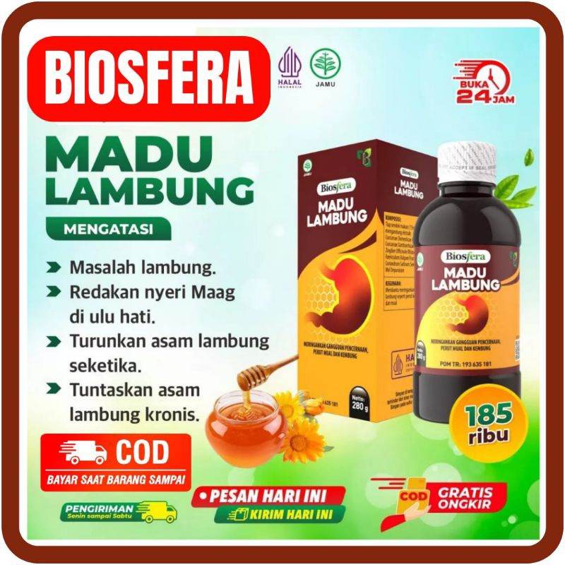 MADU BIOMAAG - BIOSFERA MADU LAMBUNG BIOMAG BIOMAAG BIOMAGH BIOMAAGH Madu ASAM LAMBUNG BIO MAG Madu 