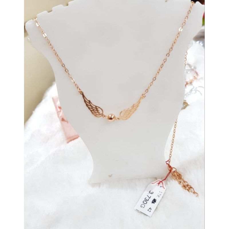 Kalung emas 75 sayap