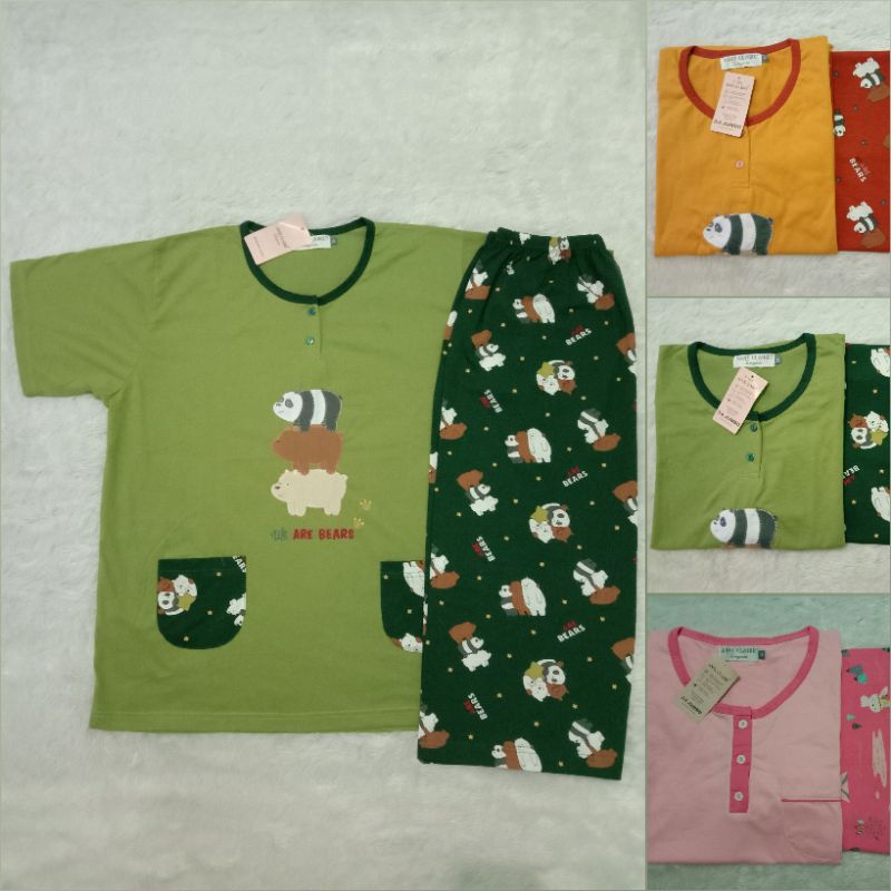 babydoll jumbo anne claire celana pendek 3/4