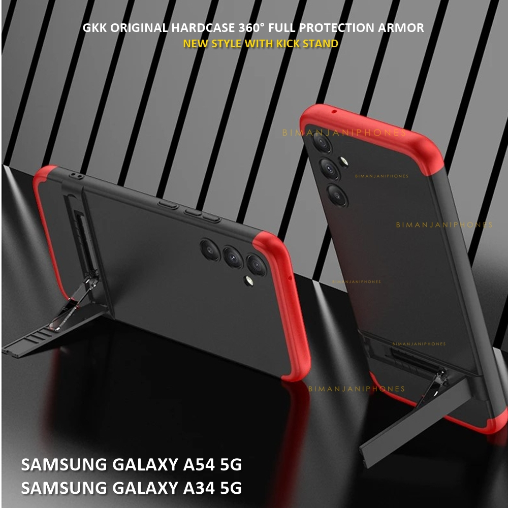Samsung A54 5G Samsung A34 5G Hard Case 360° Full Protection 3in1 Full Armor ORIGINAL GKK