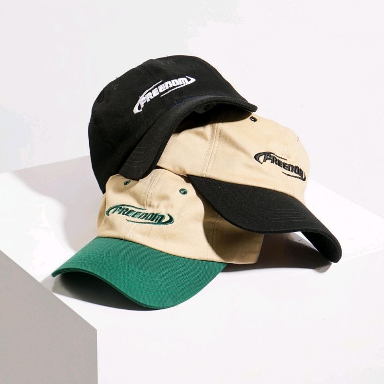 FRDM Streetwear Snapcap Logo | Black (Topi Snapback)