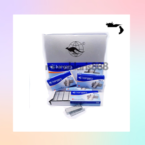

Isi Staples KANGARO No. 10 - 1M / Refill Stapler Hekter No.10 [ECER]