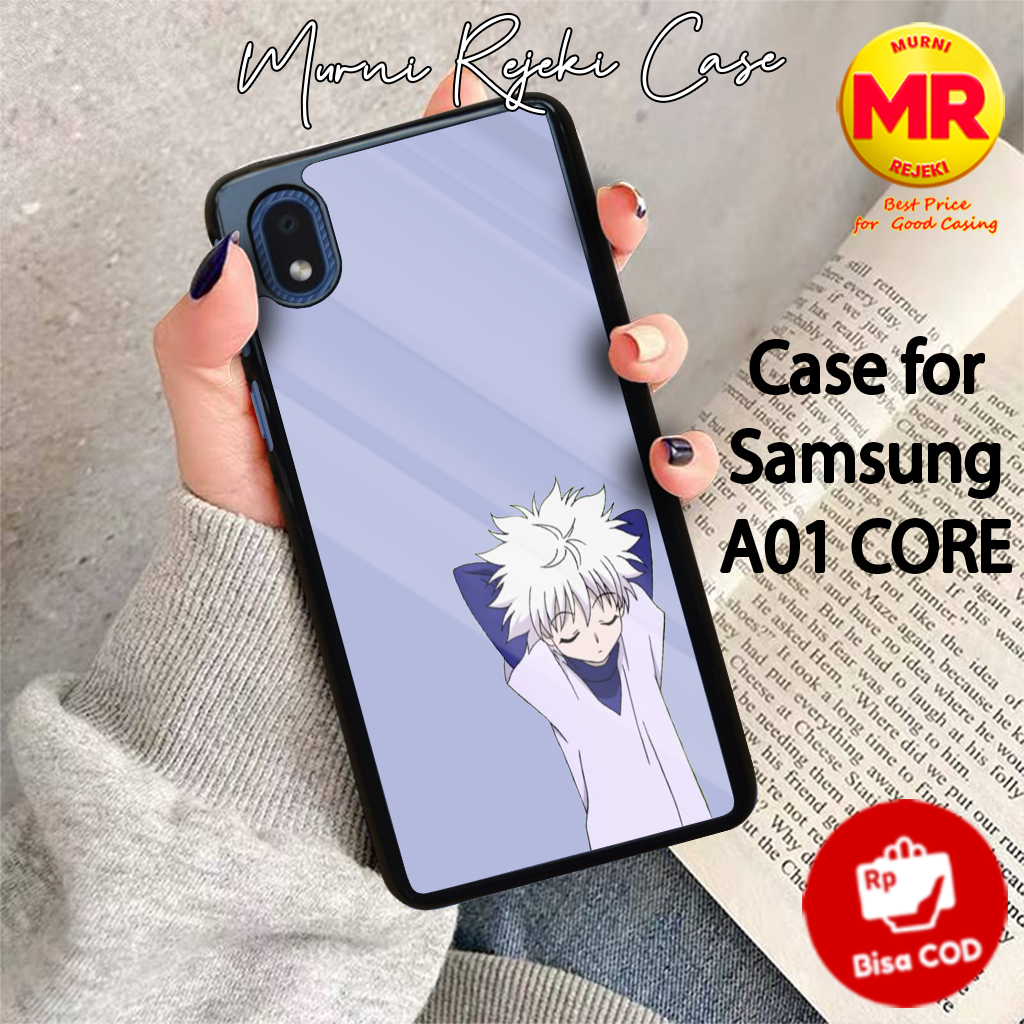 Case Hp Samsug A01 Core Motif Killua Casing Hp Case Hardcase Sofcase Premium Glossy Kesing Hp Aeasth