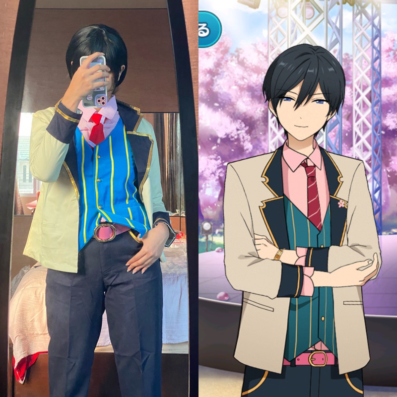 Cosplay Hidaka Hokuto Ensemble Stars Sakura Festival Costume Enstars Ansuta Fes