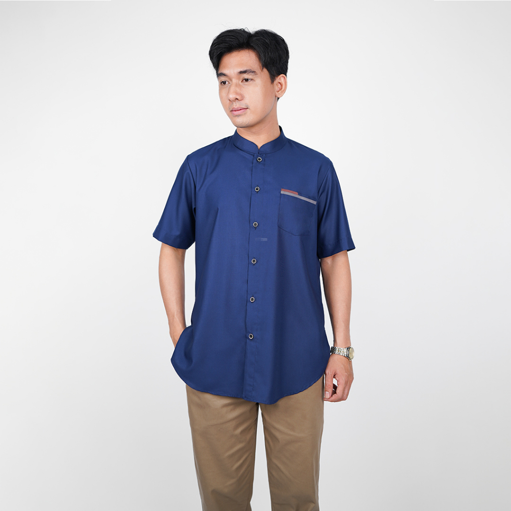 Bunayya - Kemko Rauf kemeja koko modern koko dewasa pria keren minimalis
