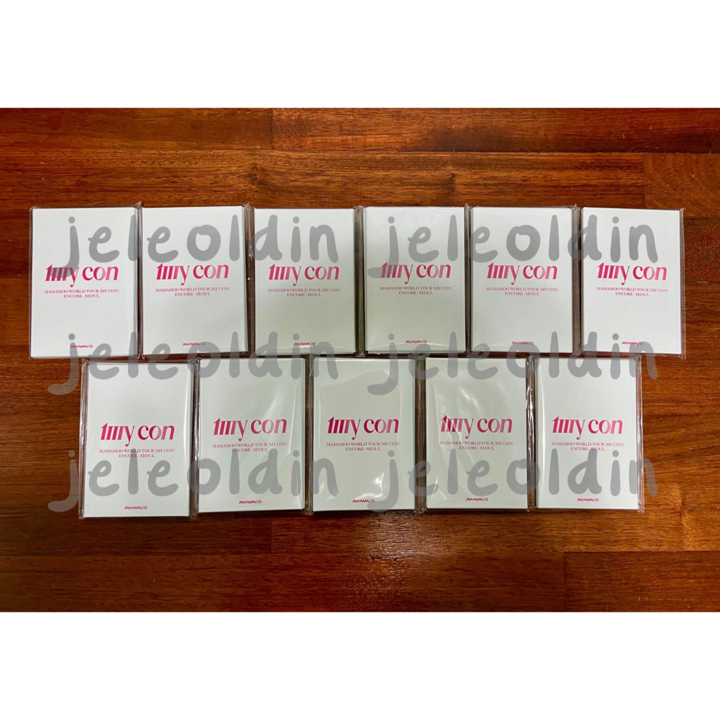 [PELUNASAN] MAMAMOO WORLD TOUR [MY CON] ENCORE - SEOUL POSTCARD