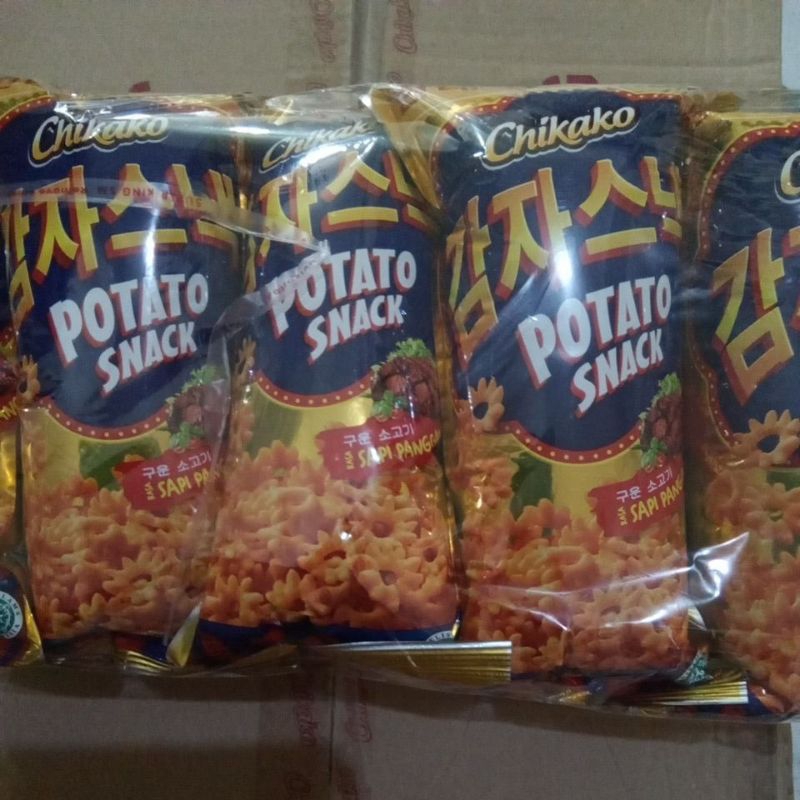 potato snack chikako