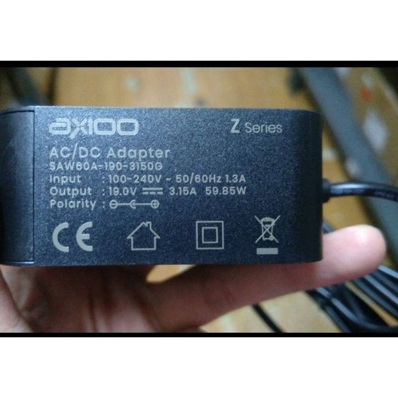 Charger Axioo MYBOOK Z6 Z10 series 19v 3.15A