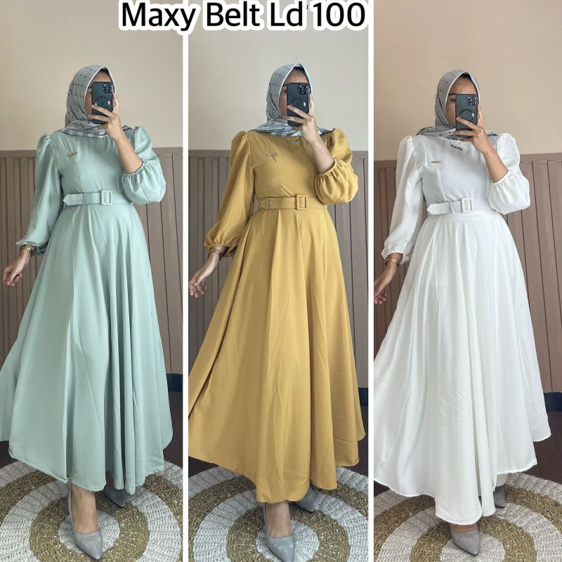 gamis tangan balon