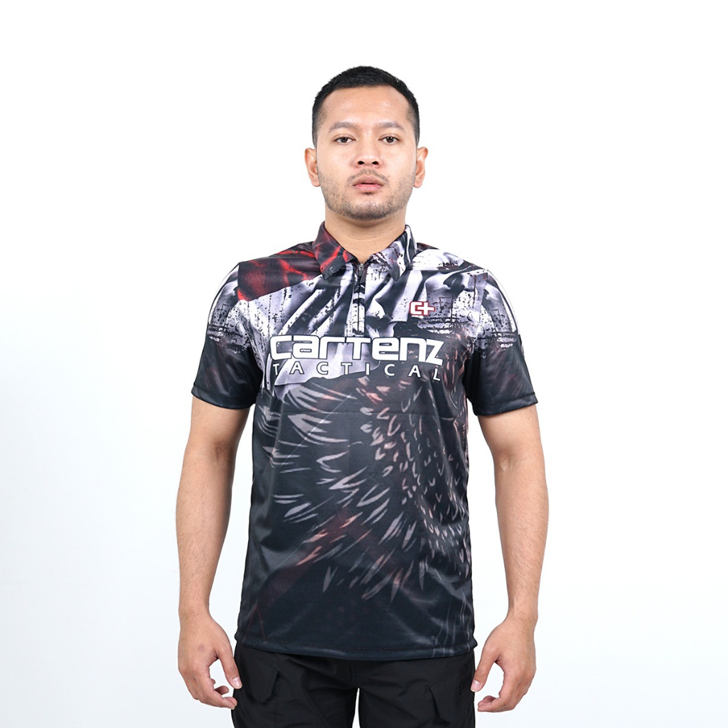Kaos Wangky Pendek Cartenz Tactical Garuda 02