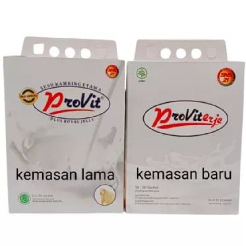

Susu Kambing Etawa Proviterje 1 kotak.isi 50 Sachet