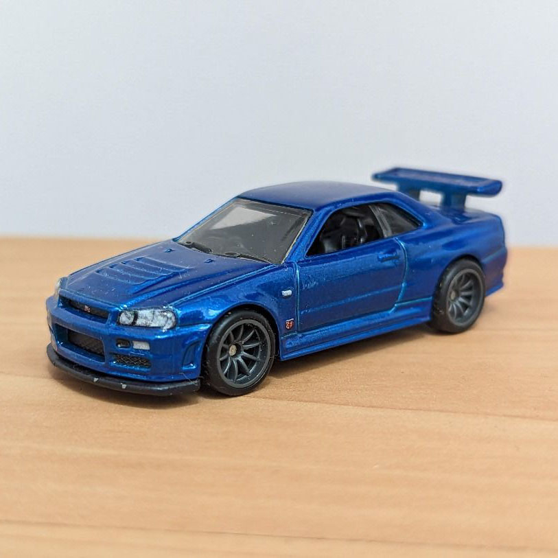 Hot Wheels Fast Furious Nissan Skyline GTR BNR34 R34 Biru Superstars