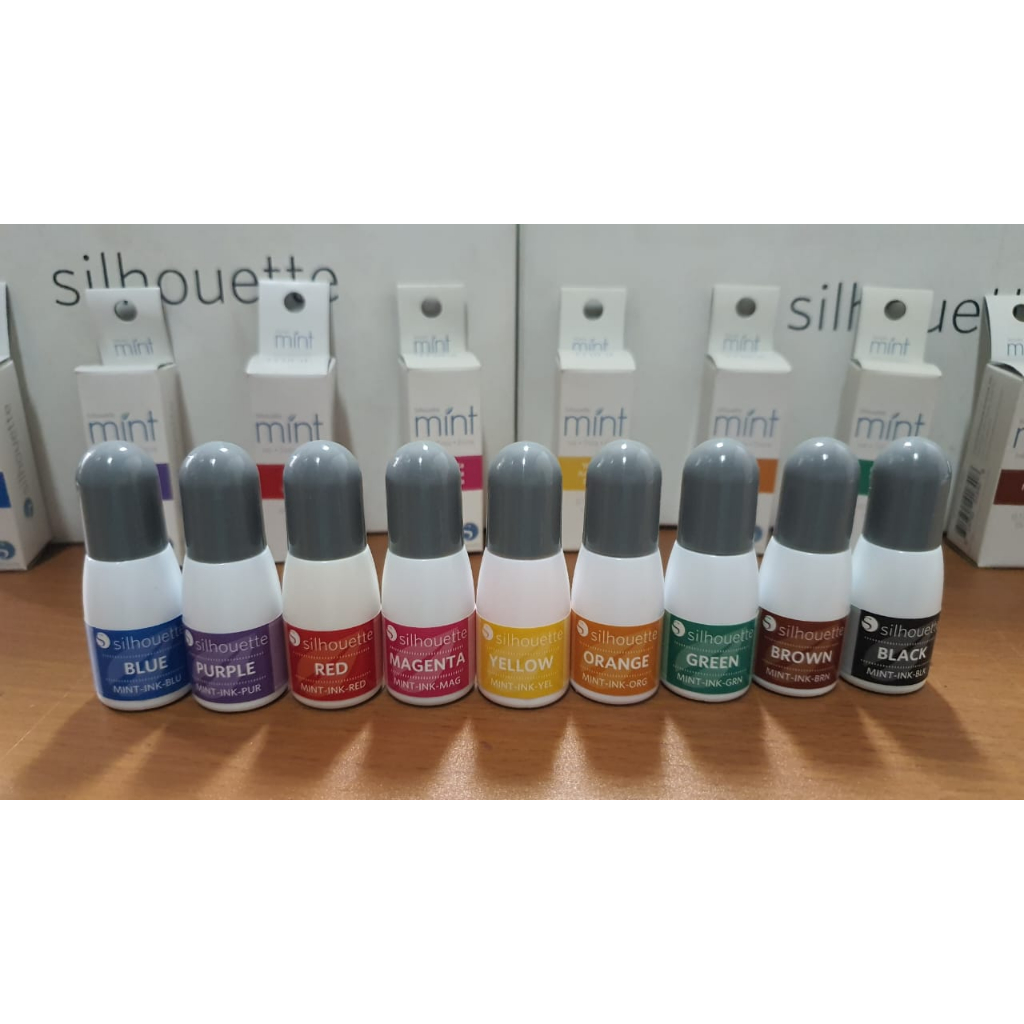 

Tinta Stampel Silhouette Mint Ink | Isi Ulang Tinta Stampel