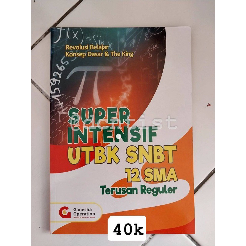 [BOOKED] Buku Super Intensif UTBK SNBT GO 2023
