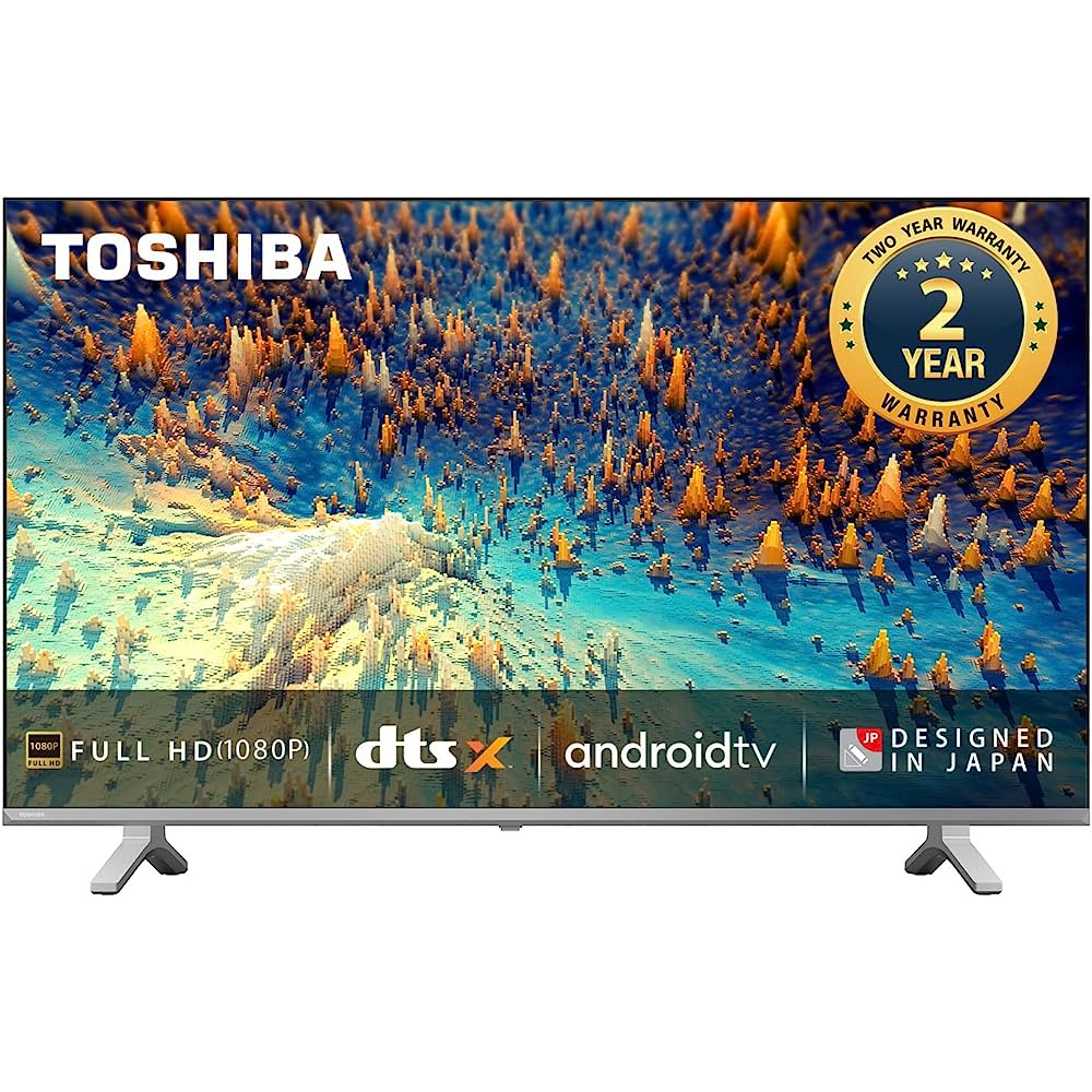 TOSHIBA 43 INCH FHD 1080 ANDROID SMART TV - 43V35KP