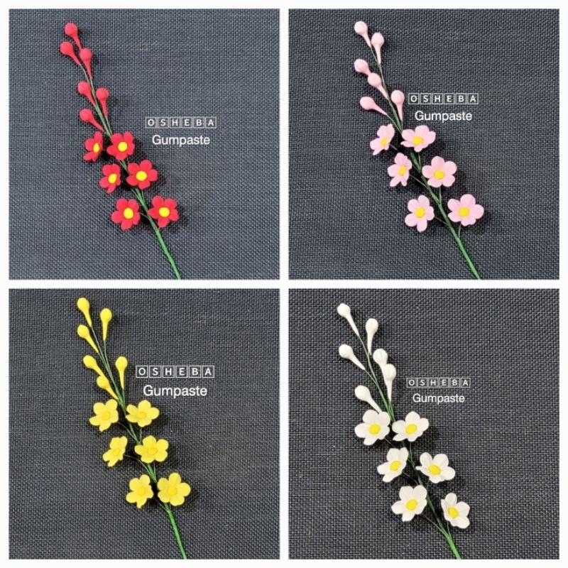 

[osheba] gumpaste bunga rangkai filler BB 66