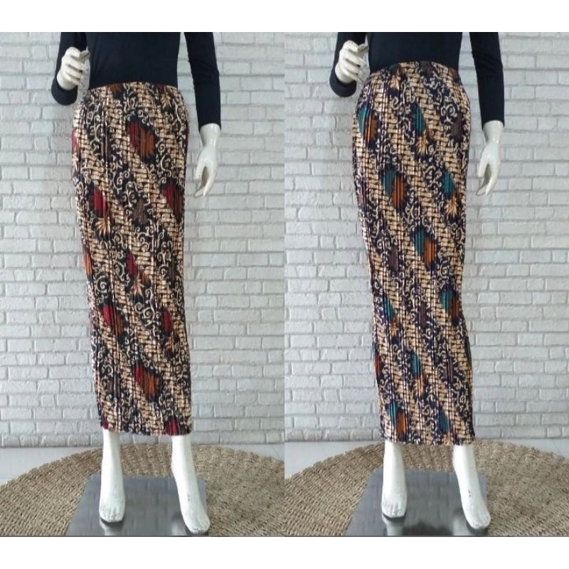 ROK PLISKET BATIK/ BAWAHAN KEBAYA / ROK BATIK/ ROK KEBAYA BATIK