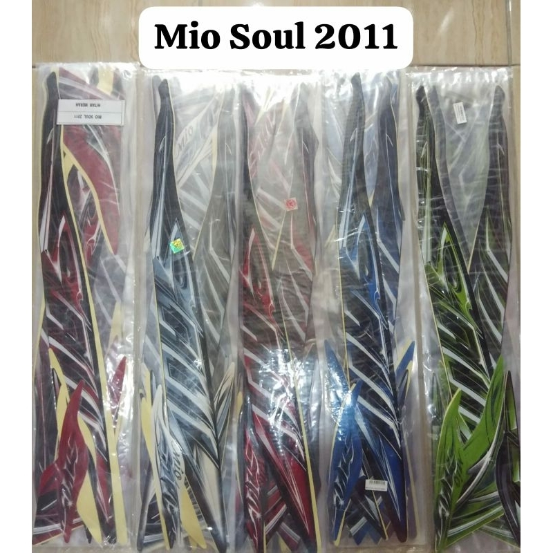 COD / Striping Mio soul 2008 ori / stiker Yamaha Mio soul standar / Full body