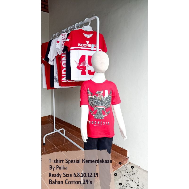 Kaos Spesial Kemerdekaan Kaos Agustusan Kaos 17 Agustus Kaos Merah Putih Kaos Nyaman
