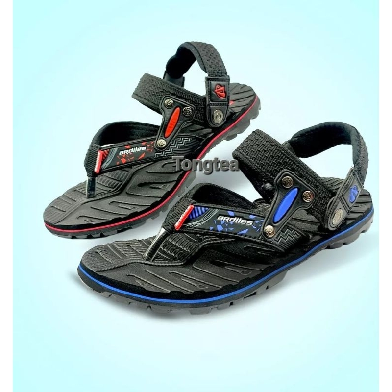 SANDAL GUNUNG ARDILES KWANZA HITAM || SANDAL GUNUNG PRIA