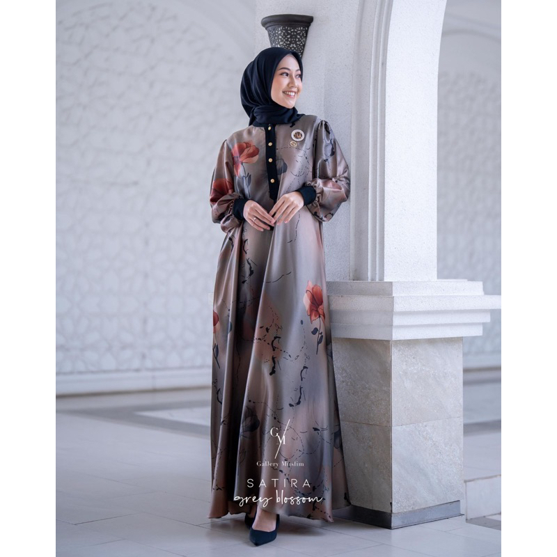 Pakaian Wanita Gamis Satira Dress By Galery Muslim