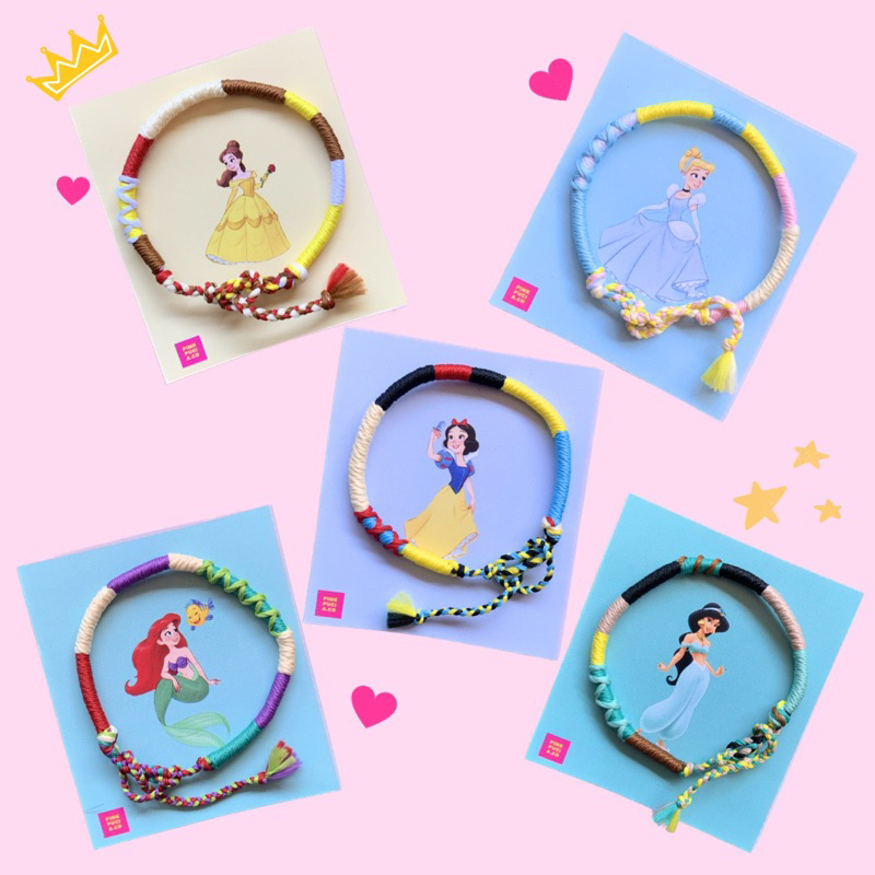 Boho Bracelet Disney Princess Edition