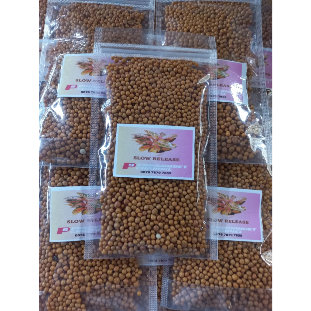 pupuk kuning osmocote buat aglonema 100 gram