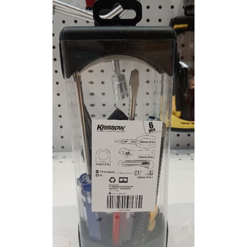 KRISBOW Toolkit Set Dengan Penyimpanan/Alat Pertukangan