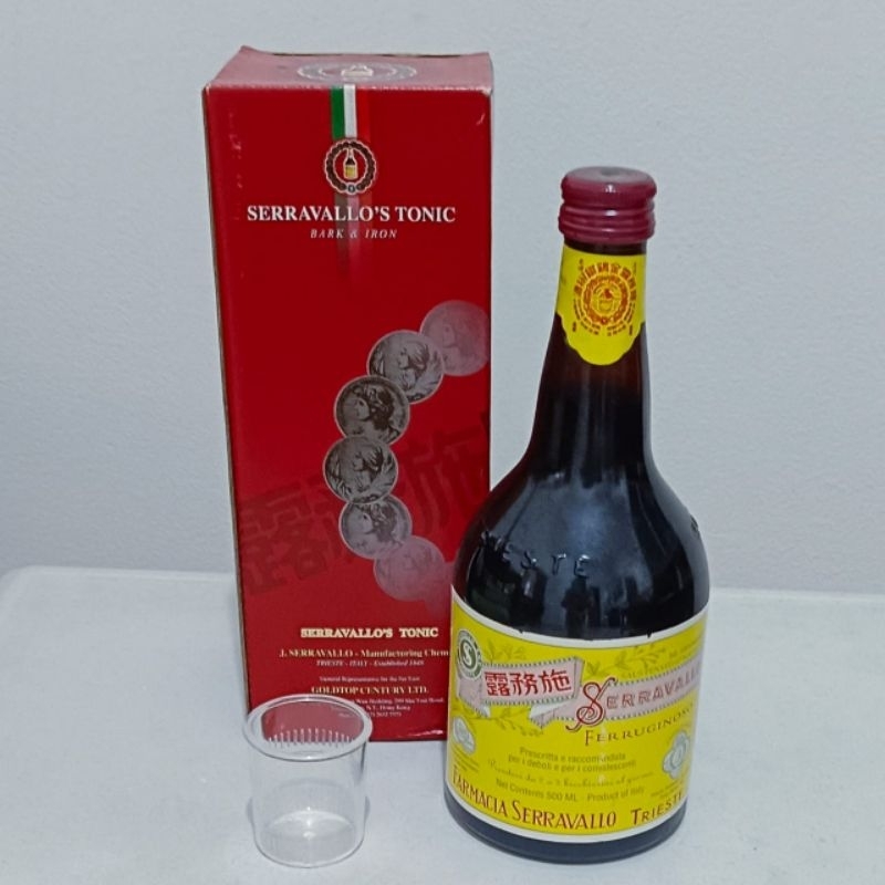 MINUMAN TONIK KESEHATAN SERRAVALLO TONIC 500ML