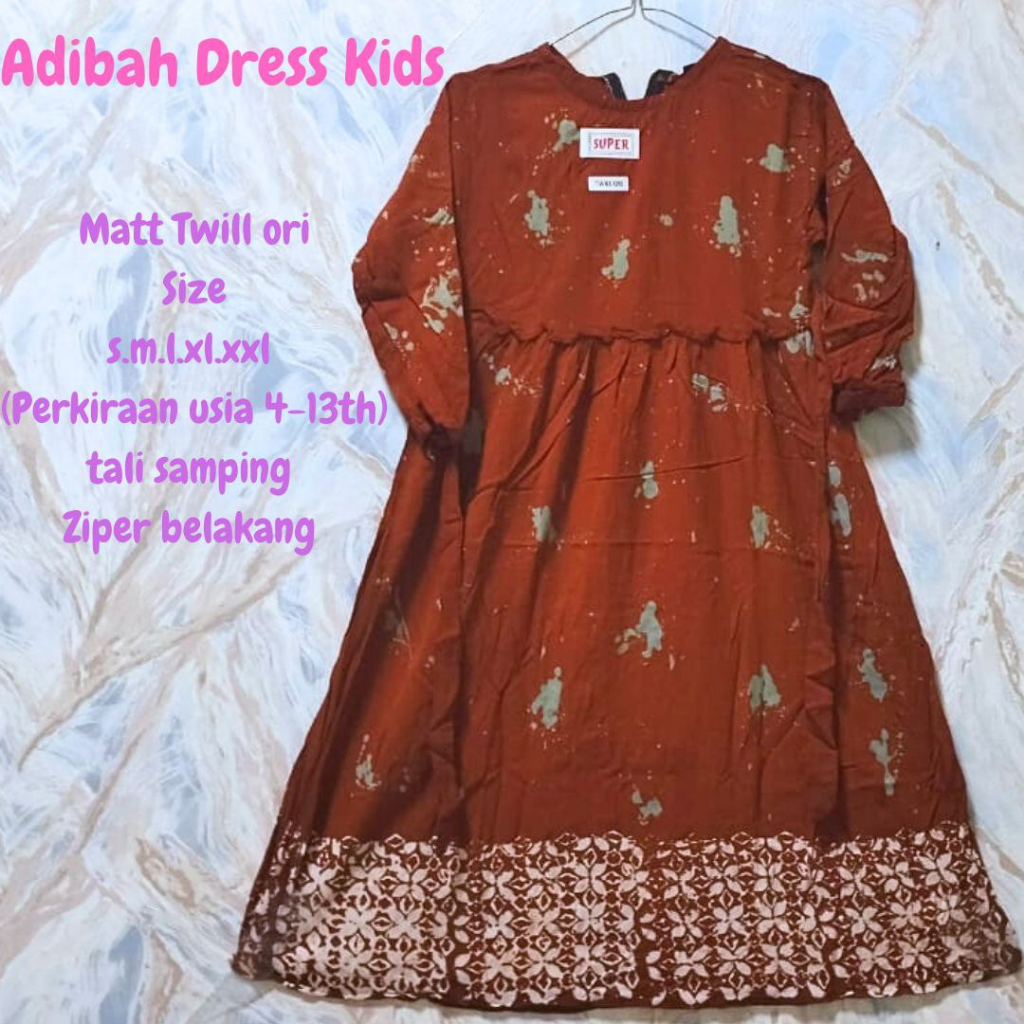 GAMIS TWILL ORI ANAK