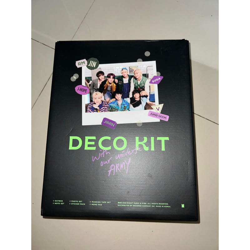 FULLSET DECO KIT BTS