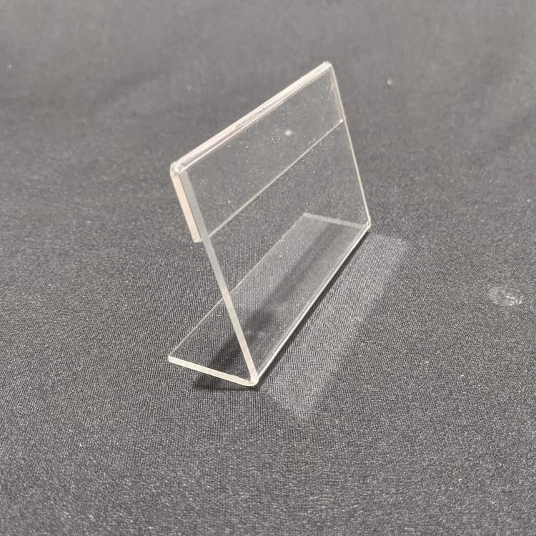 

Price tag Acrylic label harga akrilik ukuran 4x6 cm