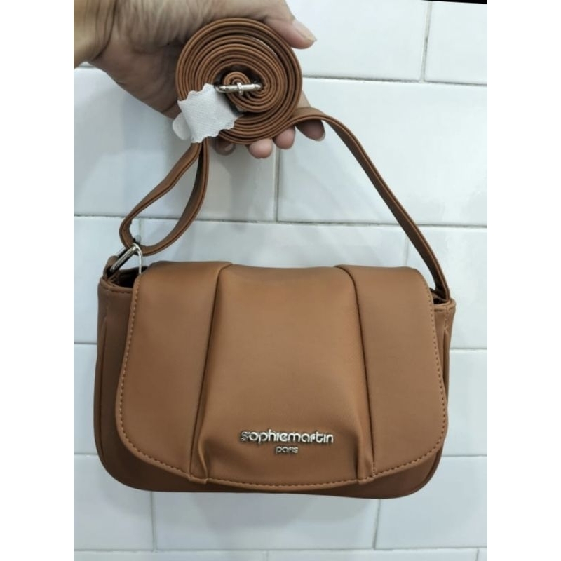 Promo Tas Selempang Wanita Bahu BRIANDA BROWN Sophie Martin Ori