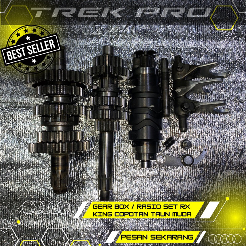 Gearbox / Rasio set rx king copotan taun muda