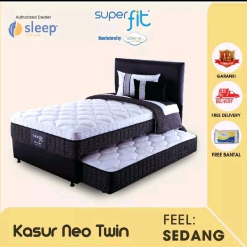 Set spring bed Sorong super pit by Comforta