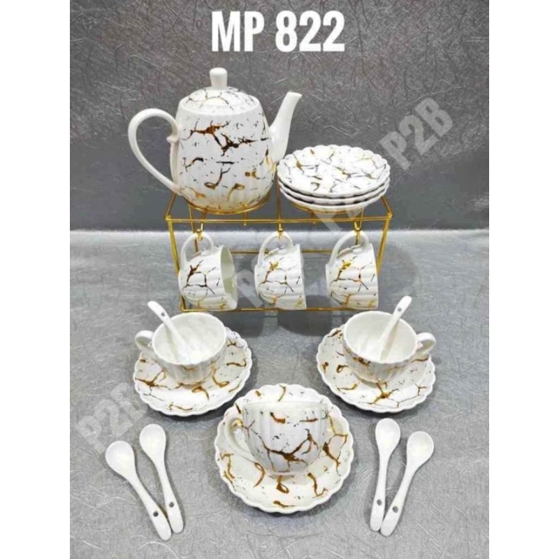 Tea Set Teko Fiorenza Marble MP 822