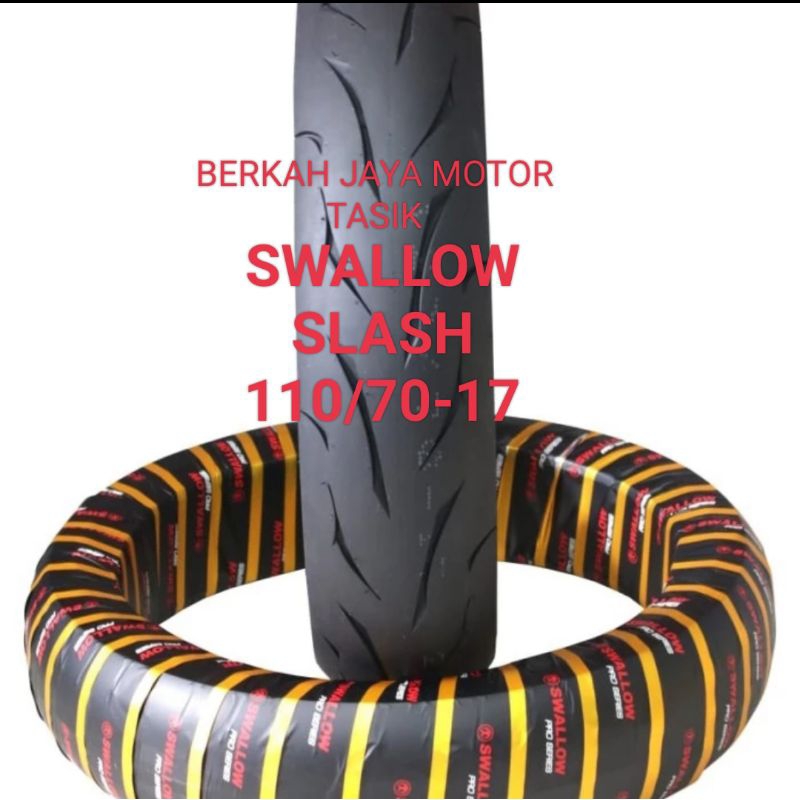 BAN LUAR UKURAN 110/70-17 SWALLOW SLASH