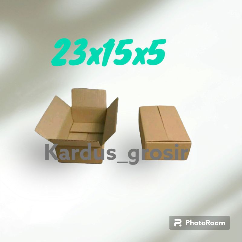 

Kardus packing 23x15x5