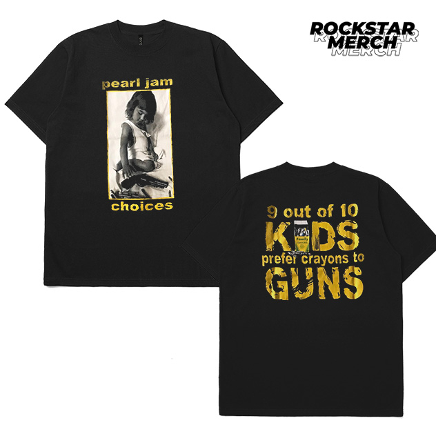 T-Shirt Band Pearl Jam Choices