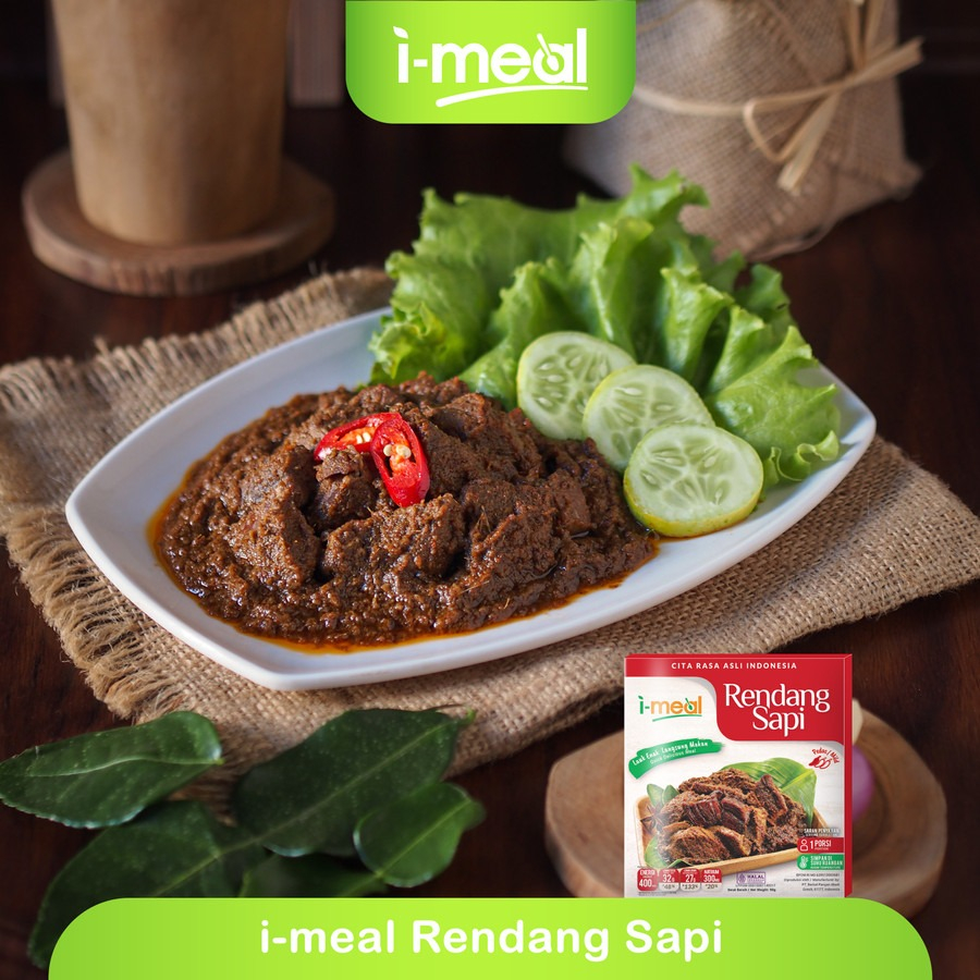 

2Xbtygneal Sakha Snack ) I-Meal Rendang Sapi Siap Saji Imeal Makanan Makanan Siap Saji Makanan