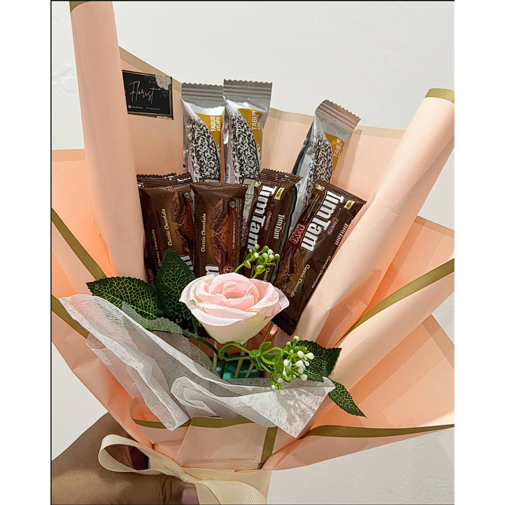 

Buket bunga snack murah