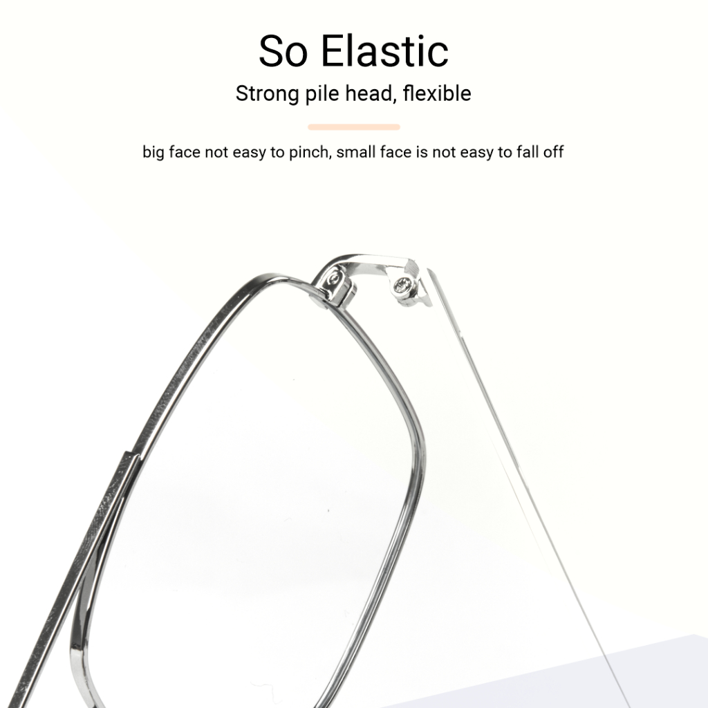 Robins kacamata Aviator Anti Radiasi Komputer Frame Kacamata Tony Stark Bisa Minus Photocromic Bluecromic Fashion Pria Wanita 5556-2